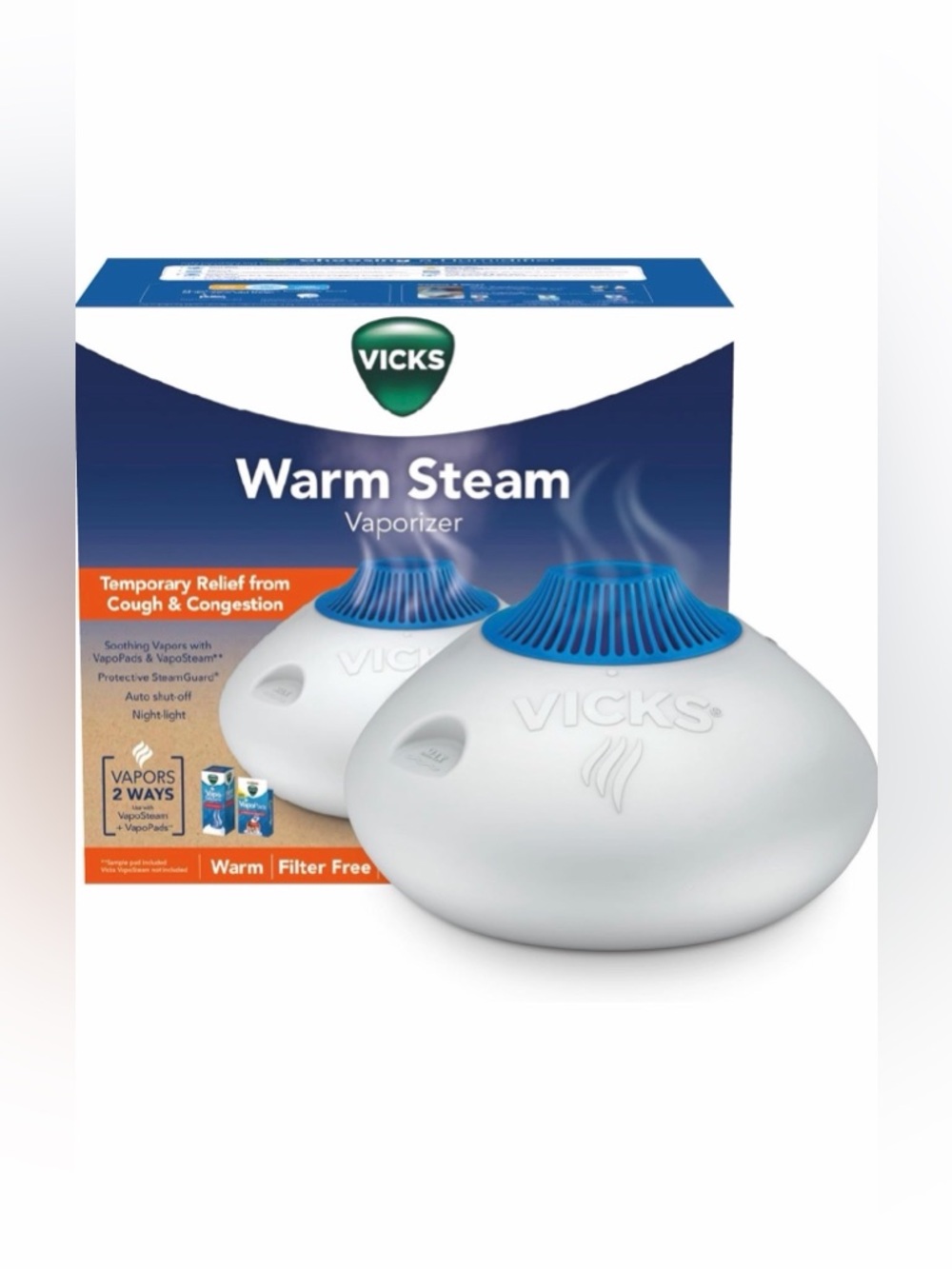 Vicks Warm Steam Vaporizer - NEW